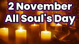 2 November All Souls Day Status | Happy souls day 2023 |  Blessed Souls day 2023 status