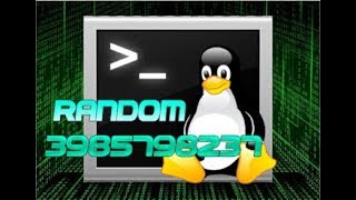 01 Random Numbers in BASH