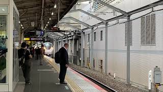 特急ときわE657系柏駅入線シーンと4番線発車メロディチュニジア　常磐線