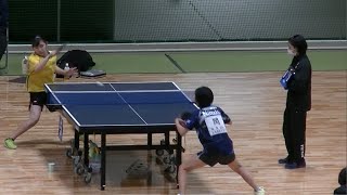 20231209全九州卓球選手権（中学の部）福岡県予選　女子決勝