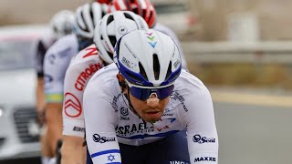 The Israeli Champ Breaks Away | Dowsett and Goldstein attack | UAE Tour 2021