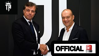 🚨Official: Juventus appointed a new Director✅✍⚫⚪ #football #transfer #juventus #juve