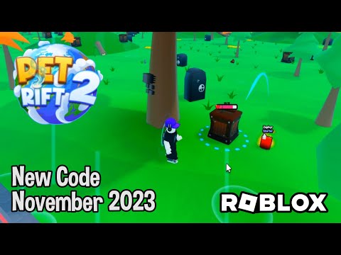 Roblox Pet Rift 2 -New Code November 2023