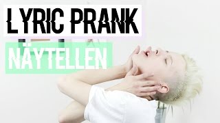 EX-SÄÄTÖ HALUU MUT TAKAS! 😳 | LYRIC PRANK #4