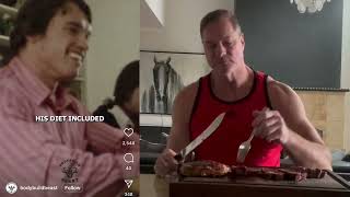 What does Arnold Schwarzenegger's diet look like?