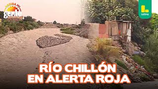 Comas: Casas en emergencia tras aumento de caudal del Río Chillón l Arriba Mi Gente