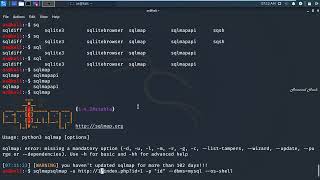 how to use sql tool to gain an OS shell on kali linux