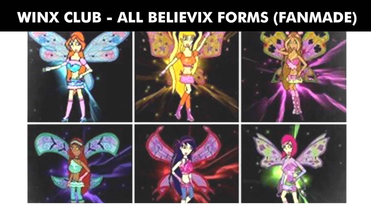 Winx Club Believix Transformation (Fanmade Version) - YouTube