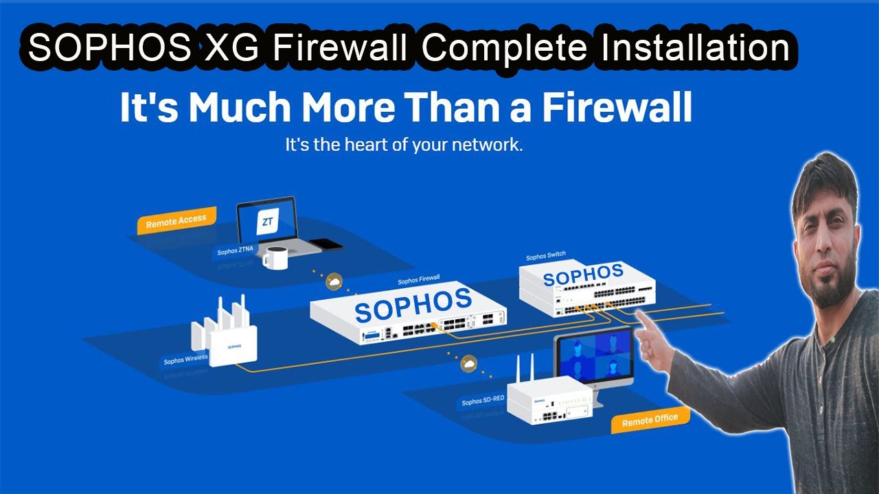 SOPHOS XG Firewall Complete 1st Time Installation Step By Step - YouTube