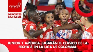 Junior y América jugarán el clásico de la fecha 8 de la Liga de Colombia - #ConocedoresWPlay