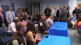 Bedford County Sheriff's Office honors and promotes law enforcement officers
