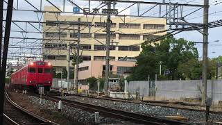 名鉄6000系中期車 6036f(急行河和行き）神宮前駅  入線‼️