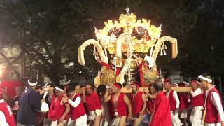 令和元年広畑天満宮秋祭り　児童公園　東新町屋台