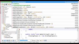 1- Java: Drawing Line and Point using Graphics2D