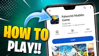 How To Play Palworld Game in Android Mobile !!🔥 [2024]