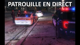 Police | Patrouille EN DIRECT SPVM