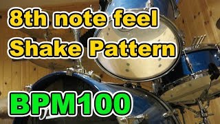 【Drum Loop】8th note feel \