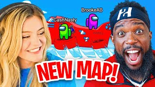 2HYPE Plays NEW Among Us Airship Map w/ Brookeab, AustinShow & More!
