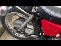 cb400four エンジンに火が入った。