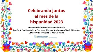 ¡Celebrando Juntos el Mes de la Herencia Hispana 2023!