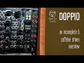 Threetom Modular DOPPIO / clean amp, dirty drive and useful limiter / brief demo / first patches