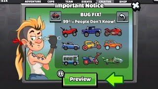 IMPORTANT NEWS !!! BIG MISTAKE FIXED !!! IN - Hill Climb Racing 2