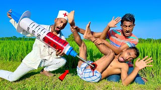 Must Watch New Funniest Comedy Video 2023 New Doctor Funny Injection Wala Comedy Video Episode 115