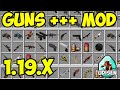 Minecraft GUN mod 1.19.4 - How download and install Simple Guns ++ Datapack 1.19.4