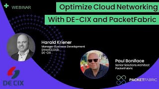 Optimize Cloud Networking with DE-CIX and PacketFabric