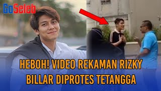 Heboh! Video Rekaman Rizky Billar Diprotes Tetangga