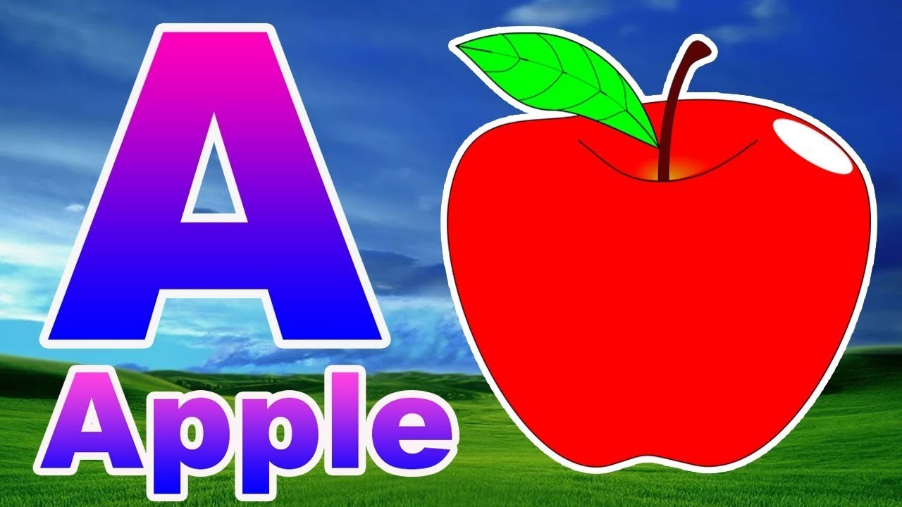 A For Apple, B For Banana, ABCD Song, Learn ABCD, Kids Famous Nursery ...