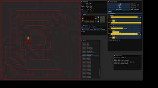 real-time micromouse simulation - first run