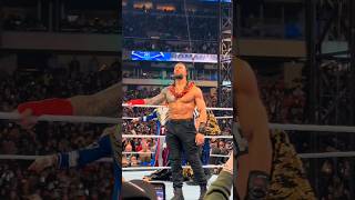 Roman entry #wwe #viral #wwehighlights #youtubeshorts #smackdown #fighting #roman #wrestling #shorts