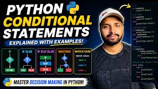 Python If-Else Statements Explained in Hindi | Conditional Statements | Beginner Tutorial