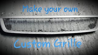 How to make a custom front grille