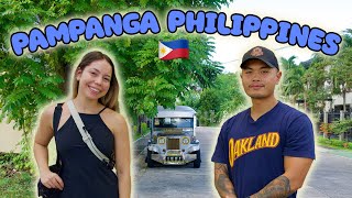 TRAVELING TO THE PHILIPPINES TO EAT | Filipino Cuisine \u0026 Fast Food | Pampanga Vlog