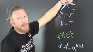 Exponential Equations Third example
