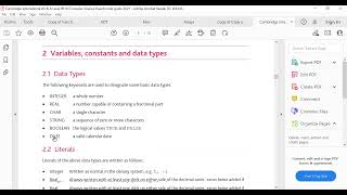 9618 - Pseudo code video tutorial Class no. 3 (Part 1 Introduction) - Pseudo code