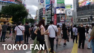 【4K】Tokyo Shibuya evening Walk (2021 August) | City of youth