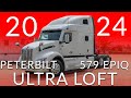 Peterbilt's Biggest Cabin Available | The 2024 Peterbilt 579 EPIQ Ultra Loft Edition