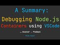 Summary: VSCode Integrated debugging of node.js containers using podman