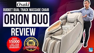 Osaki Orion Duo Review | Budget Dual-Track Massage Chair with Adjustable Intensity at Costco