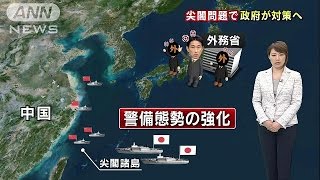 尖閣巡る中国の挑発に危機感　初の閣僚会合で強化策(16/12/21)