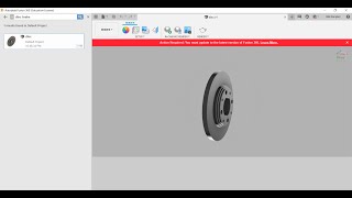 design of disc brake in fusion 360