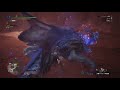 【mhw】炎王龍と炎妃龍 ０乙クリア