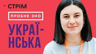 Розбір пробного ЗНО з української мови та літератури