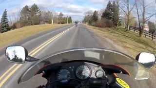 2001 SUZUKI KATANA 600 VS 2000 HONDA CBR F4 600CC