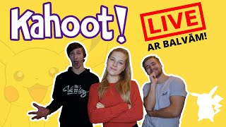 SPĒLĒJAM KAHOOT AR BALVĀM!