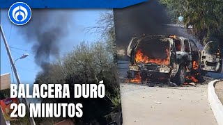 Enfrentamiento en Sonora: se registró intensa balacera en Santa Ana