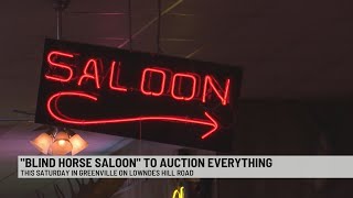 Live auction set for items at Blind Horse Saloon this Saturday